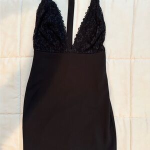 Lulu's sexy black dress